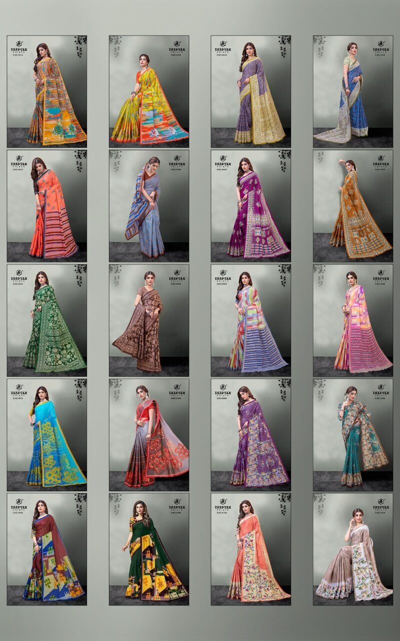 Mother Queen Deeptex Prints Wholesale Saree Surat - Wholesale Saree