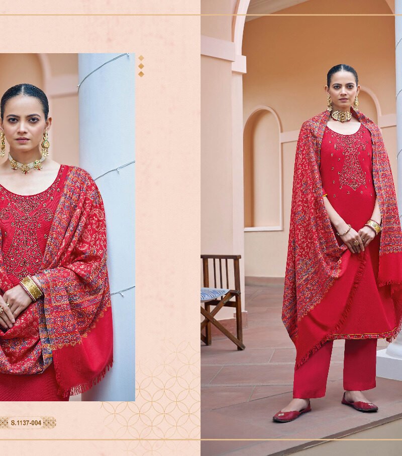 Nakashi Alok Suit Pashmina Suits Wholesale Online