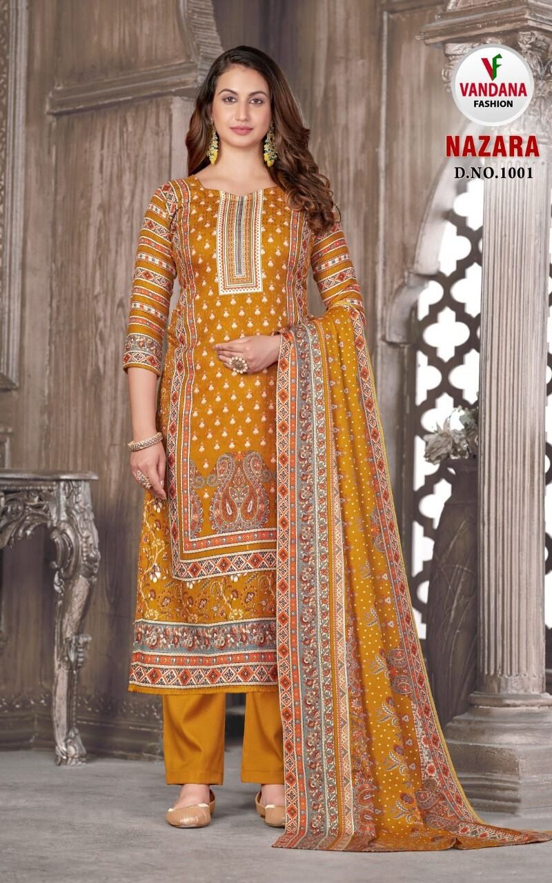 Nazara Vandana Fashion Pashmina Suits Wholesale Online