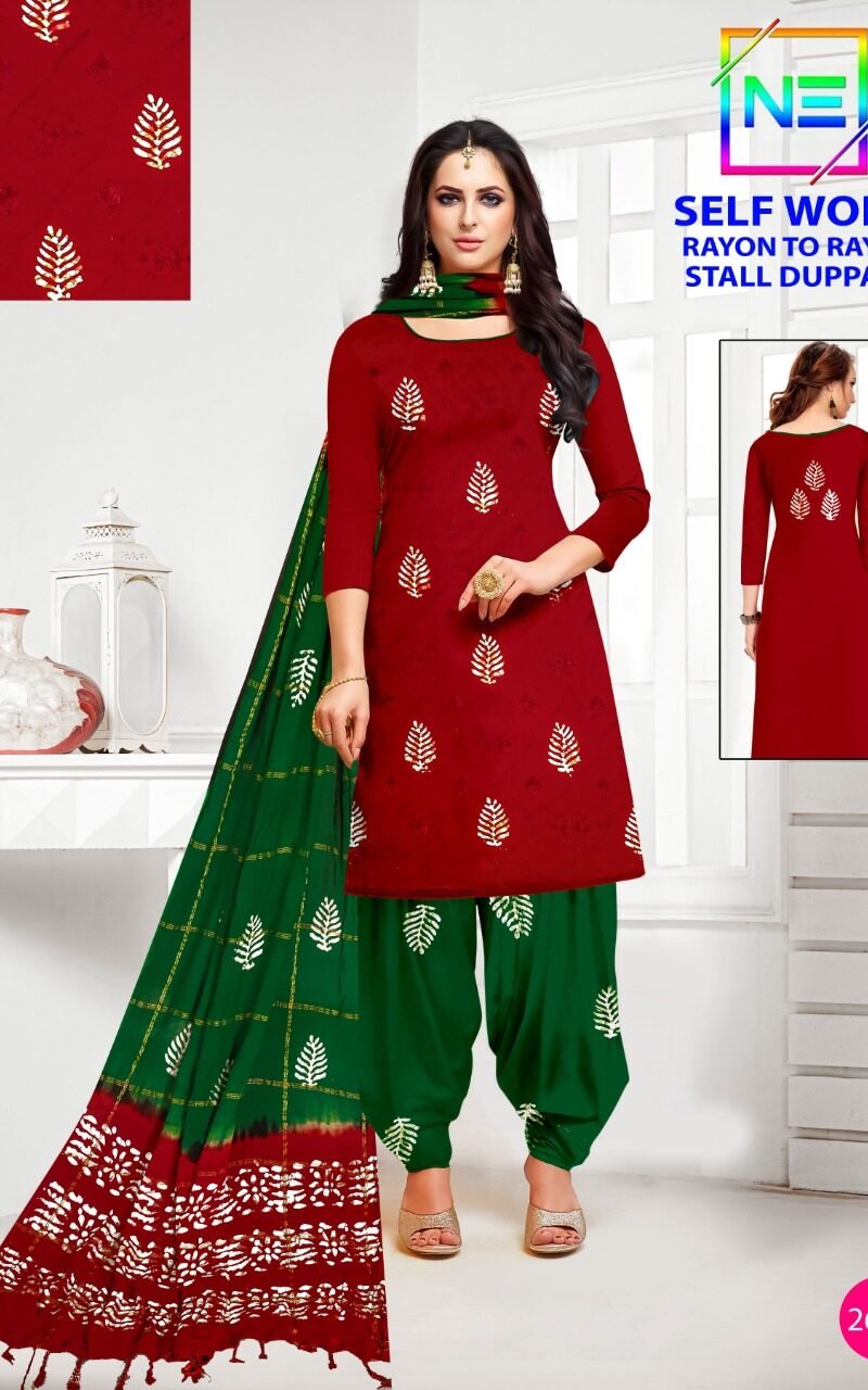 Nemi Wax Batik Self Work Wholesale Cotton Dress Material