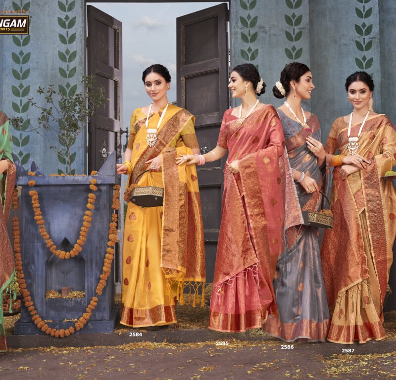 Padmini Vol 2 Sangam Cotton Wholesale Saree - Wholesale Saree