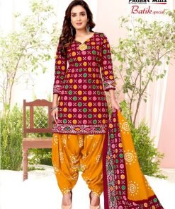 Patidar Batik Special Vol 10 Wholesale Cotton Dress Material