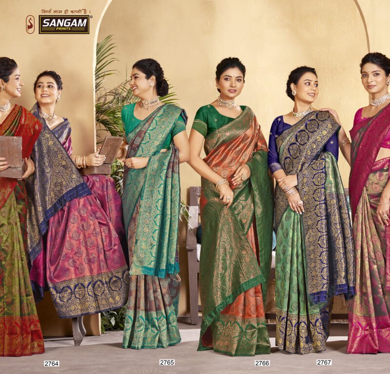 Premium Silk Sangam Wholesale Market Of Saree In Mumbai - Wholesale Saree