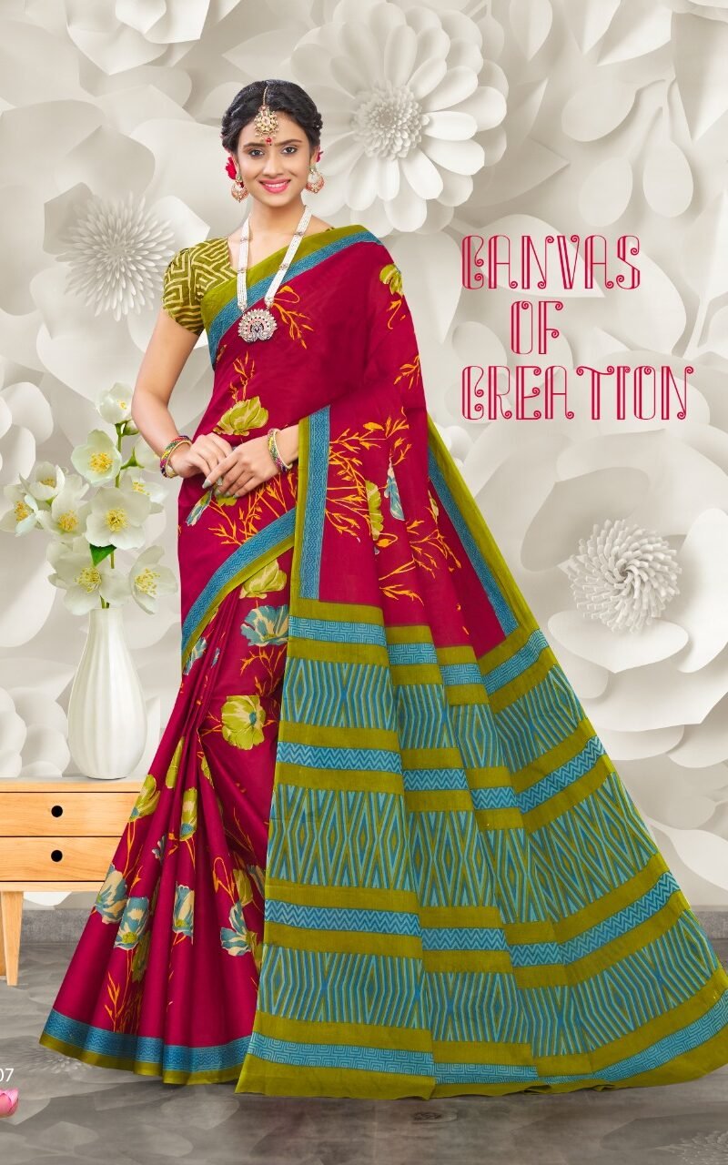 Rajnigandha Premium Cotton Sarees Wholesale Surat Saree Market - Wholesale Saree