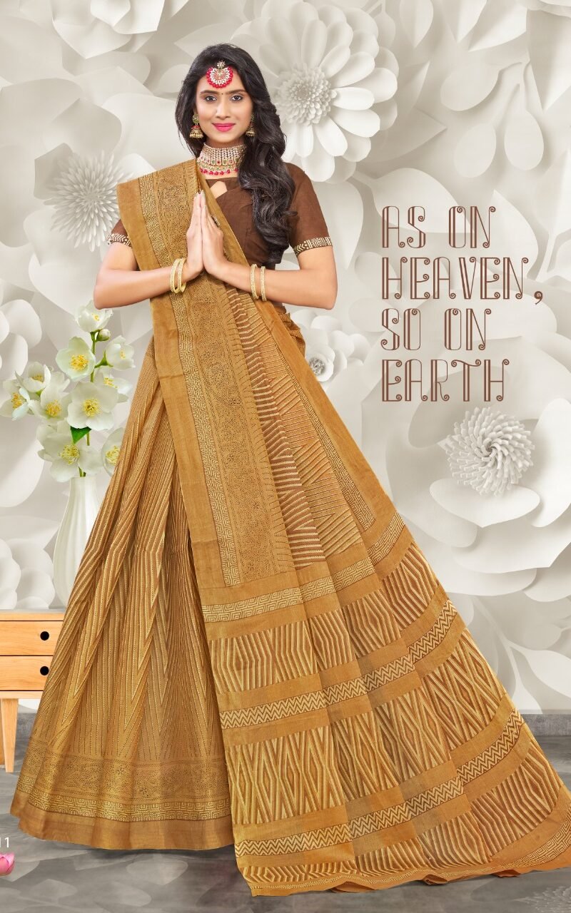 Rajnigandha Premium Cotton Sarees Wholesale Surat Saree Market - Wholesale Saree