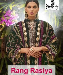 Rang Rasiya Majesty Pashmina Suits Wholesale Online