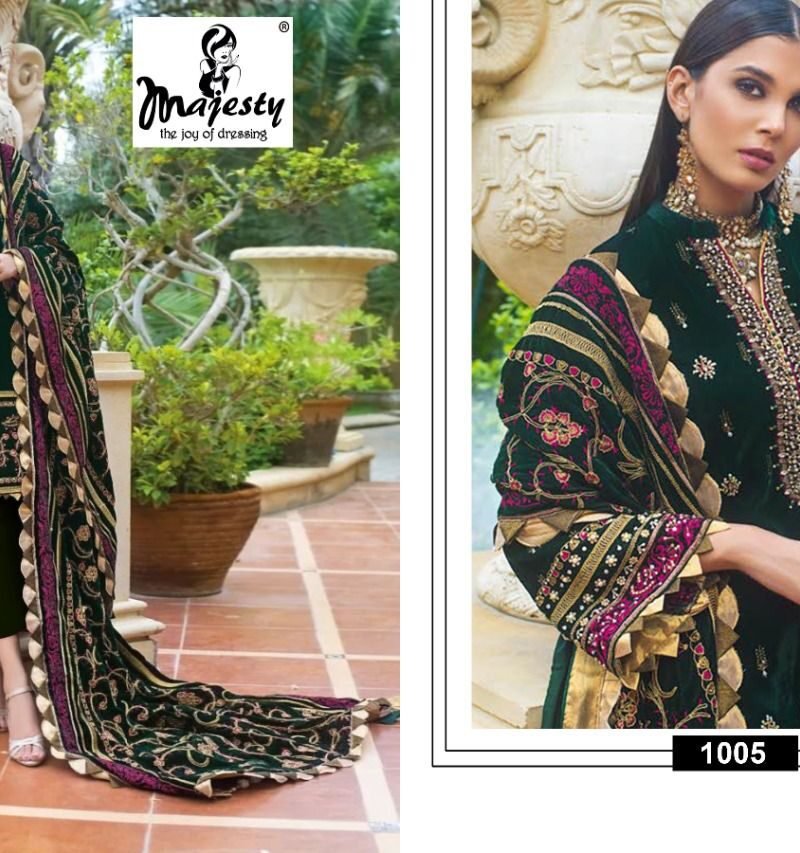 Rang Rasiya Majesty Pashmina Suits Wholesale Online