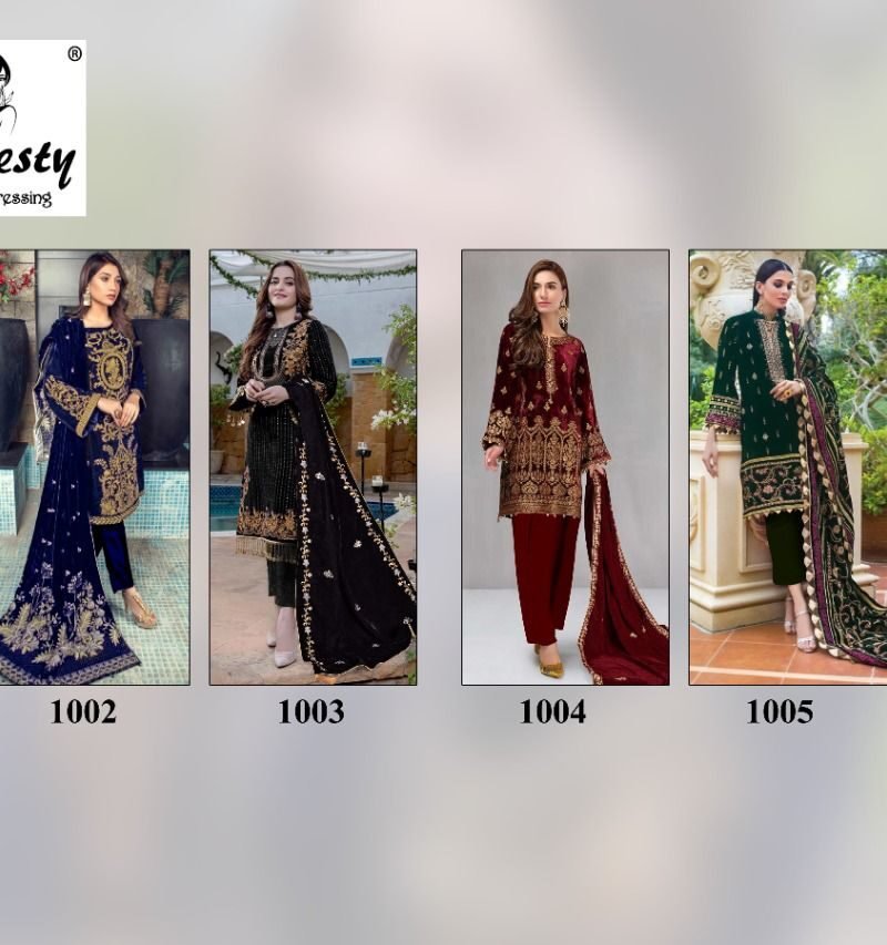 Rang Rasiya Majesty Pashmina Suits Wholesale Online