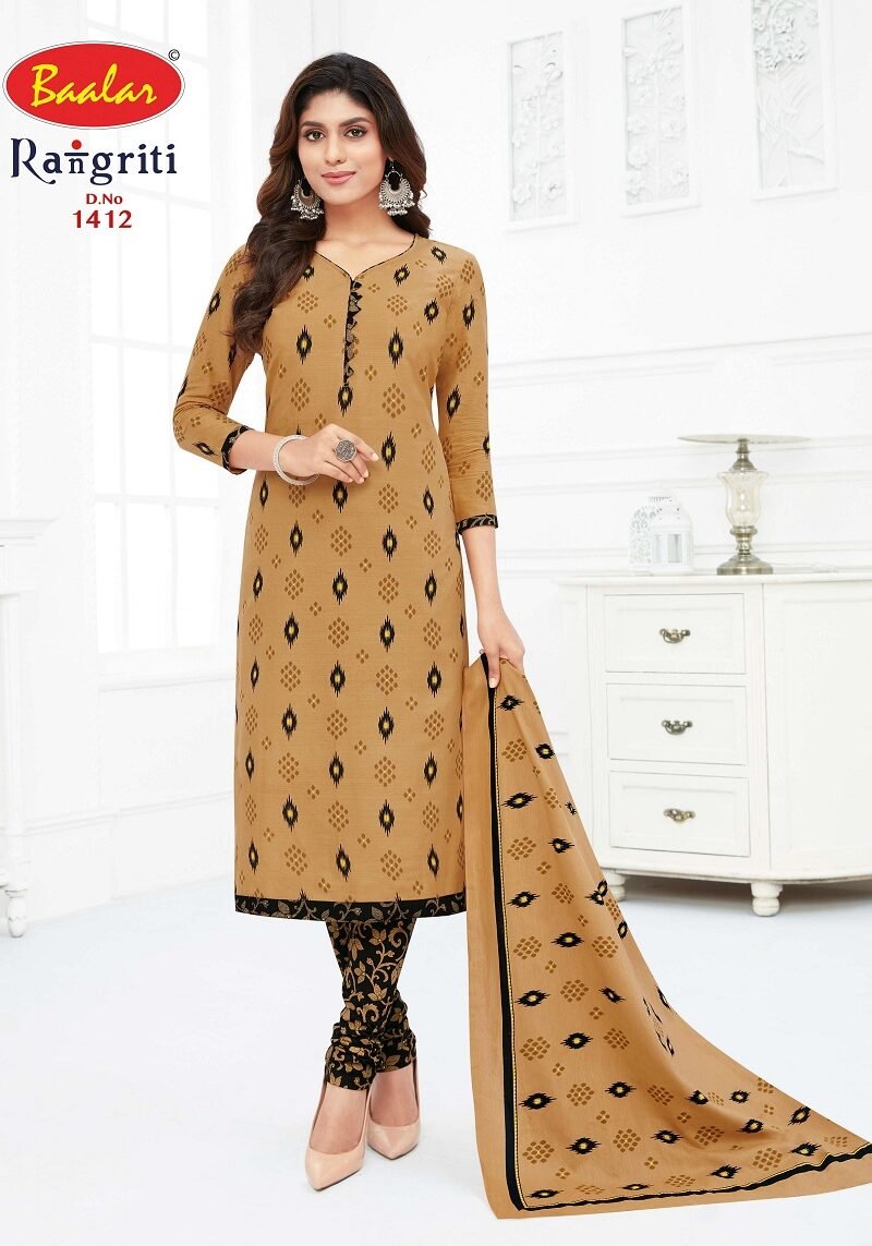 Rangriti Vol 1 Baalar Wholesale Cotton Dress Material