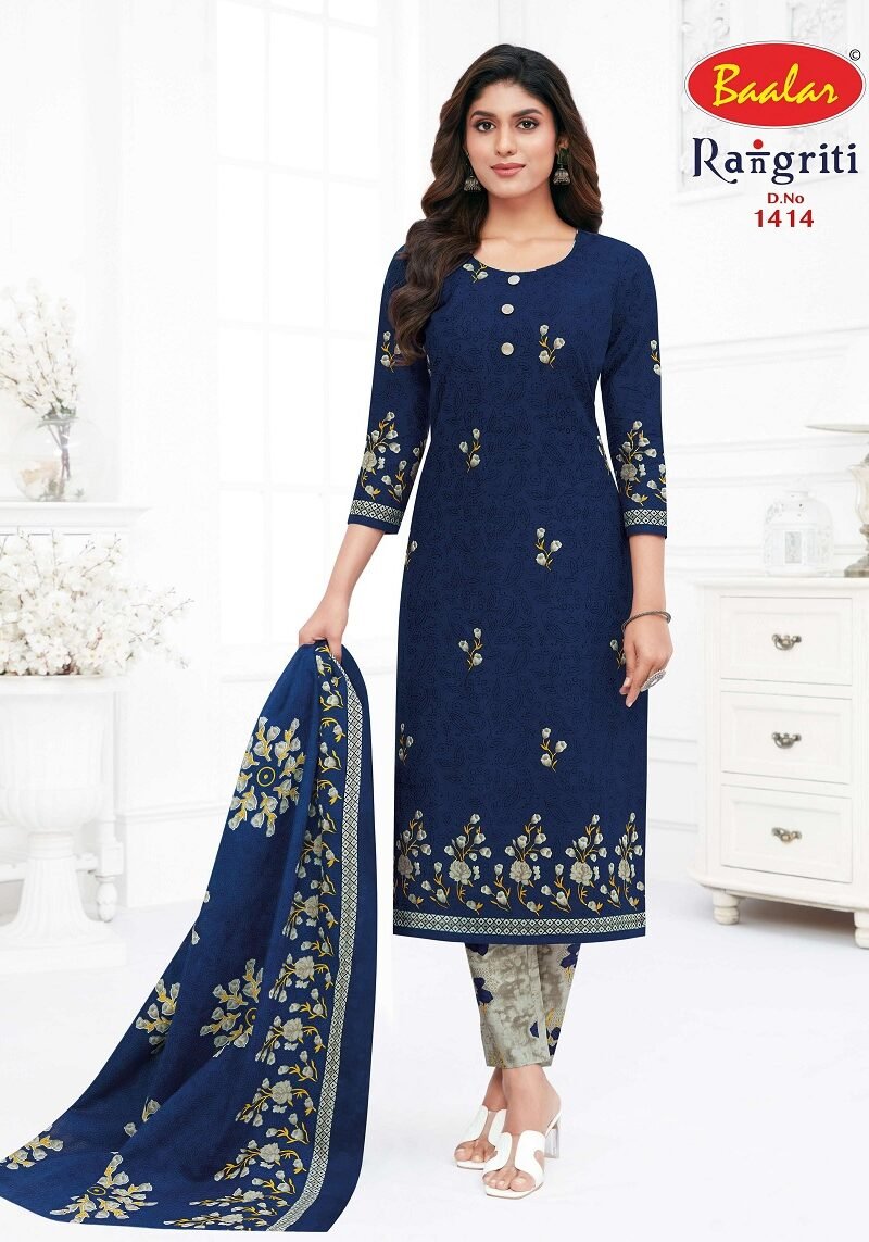 Rangriti Vol 1 Baalar Wholesale Cotton Dress Material