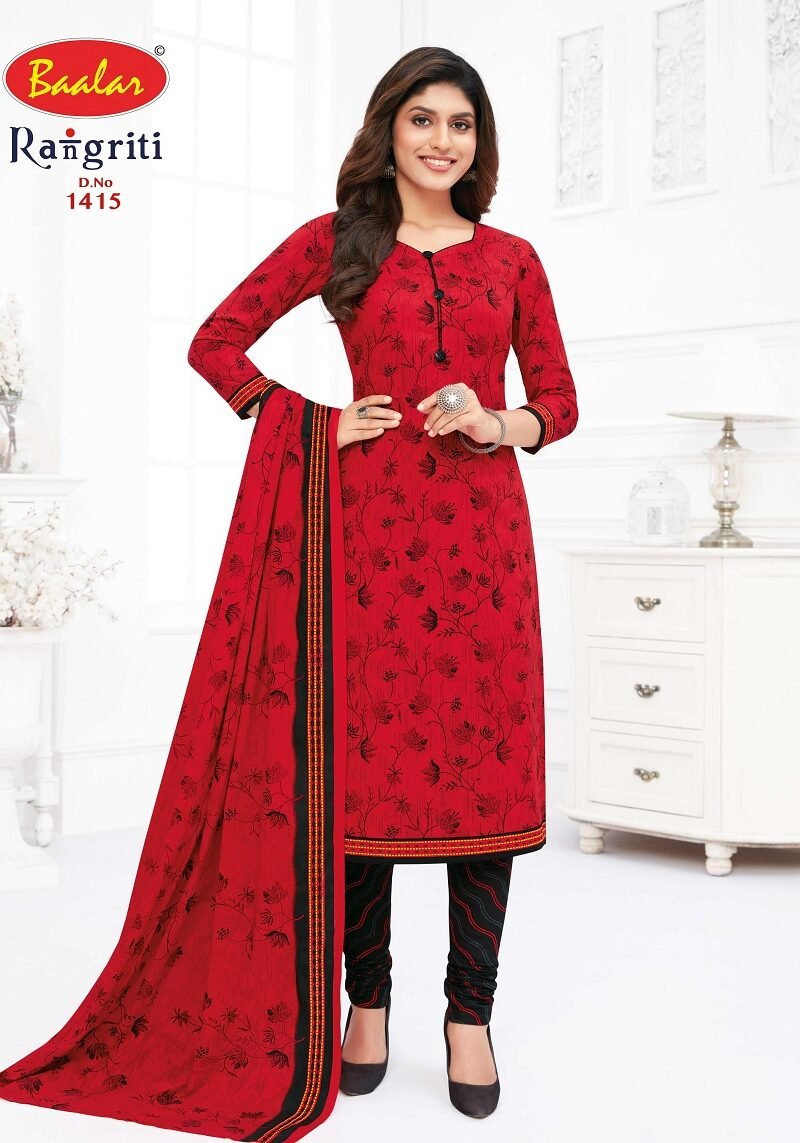 Rangriti Vol 1 Baalar Wholesale Cotton Dress Material