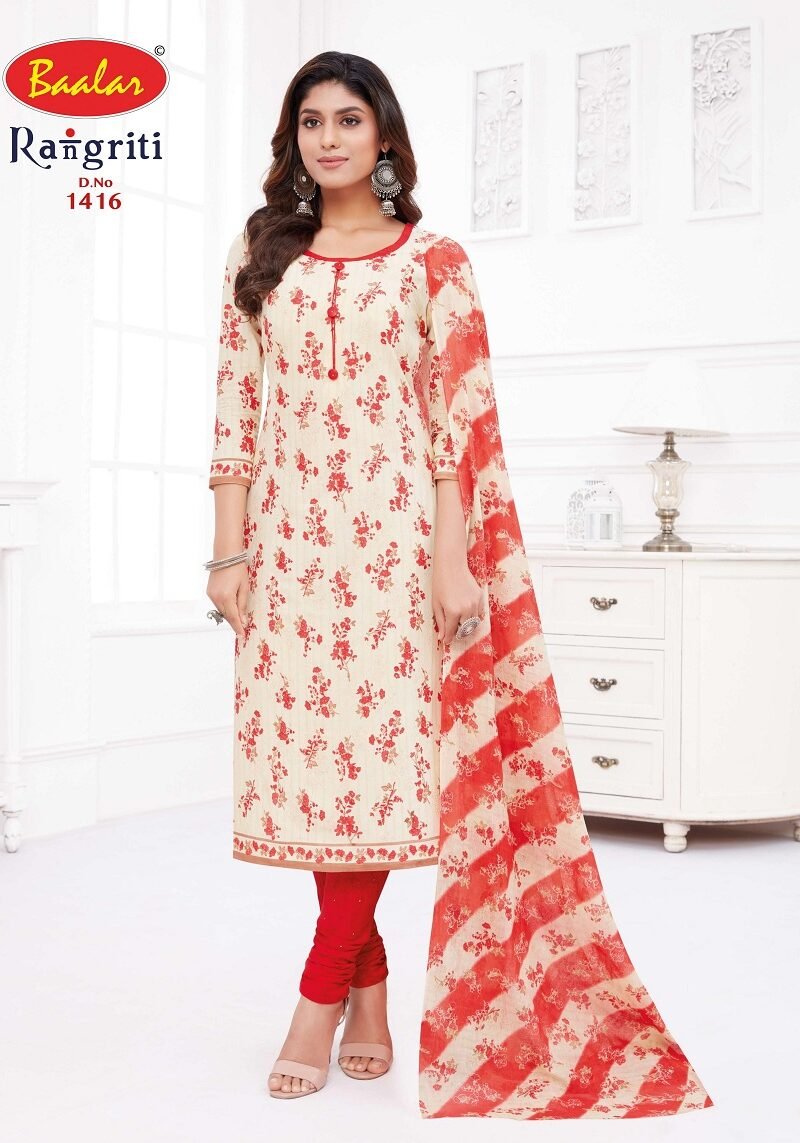 Rangriti Vol 1 Baalar Wholesale Cotton Dress Material