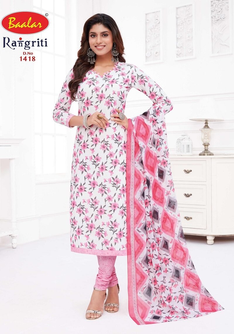 Rangriti Vol 1 Baalar Wholesale Cotton Dress Material