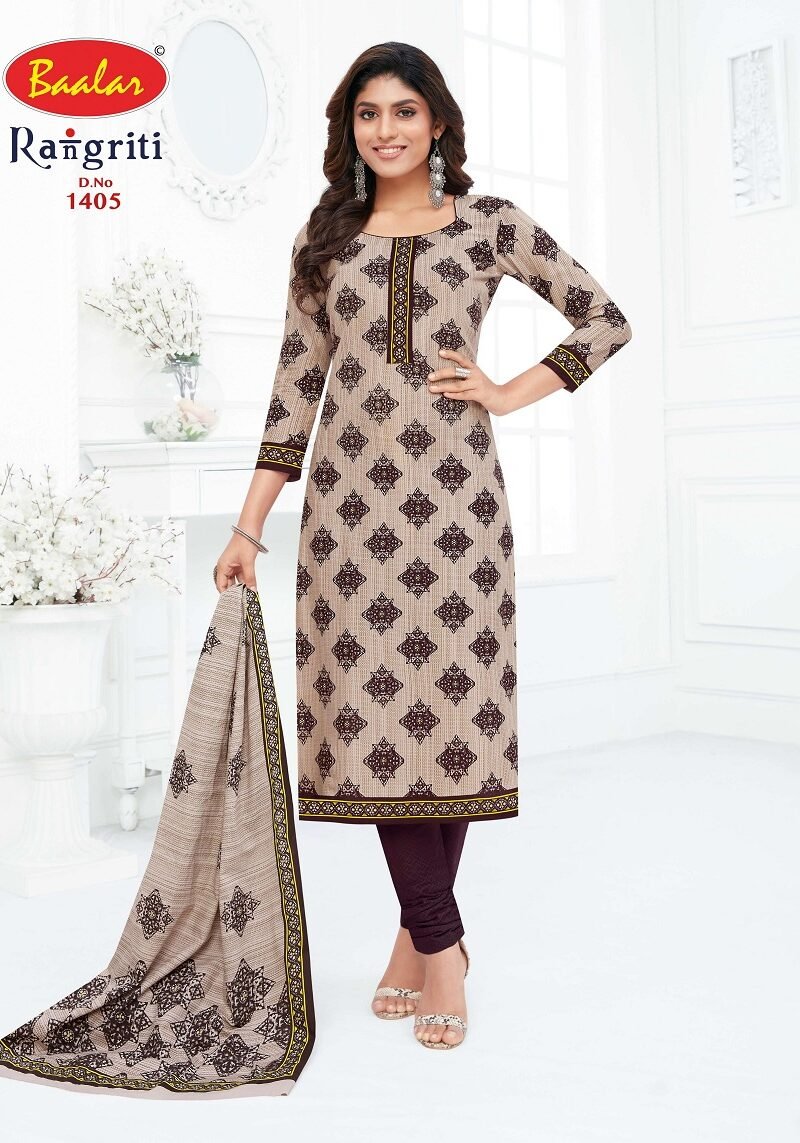 Rangriti Vol 1 Baalar Wholesale Cotton Dress Material