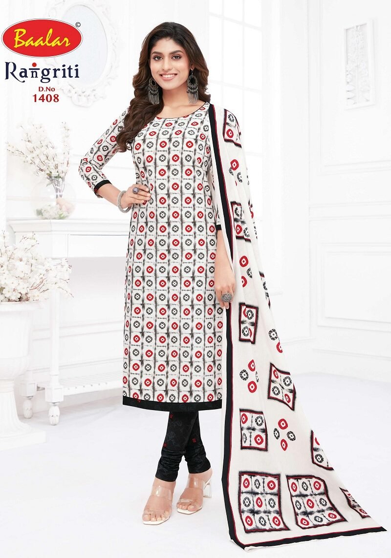 Rangriti Vol 1 Baalar Wholesale Cotton Dress Material