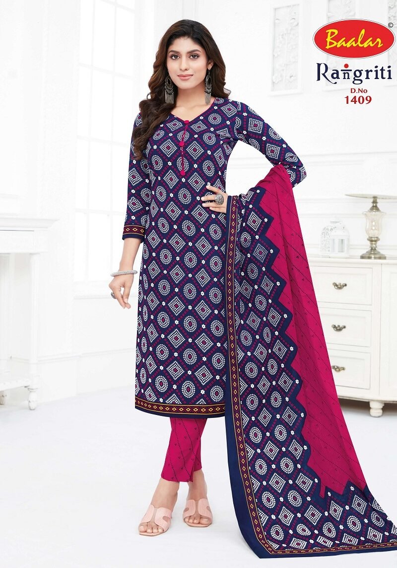 Rangriti Vol 1 Baalar Wholesale Cotton Dress Material