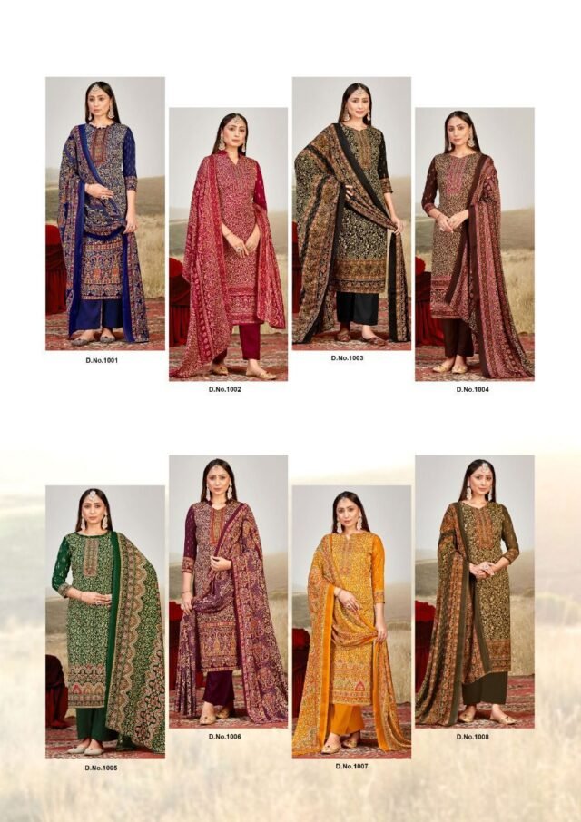 Ruhaaniyat Roli Moli Creation Pashmina Suits Wholesale Online