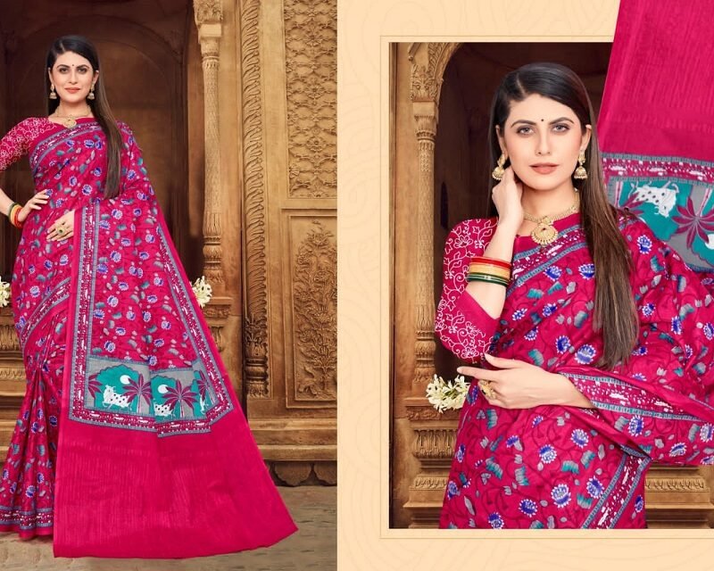 SMC Pallavi Wholesale Saree In Surat Market - Wholesale Saree