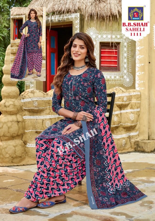 Saheli Vol 1 B.B.Shah Patiyala Special Wholesale Cotton Dress Material