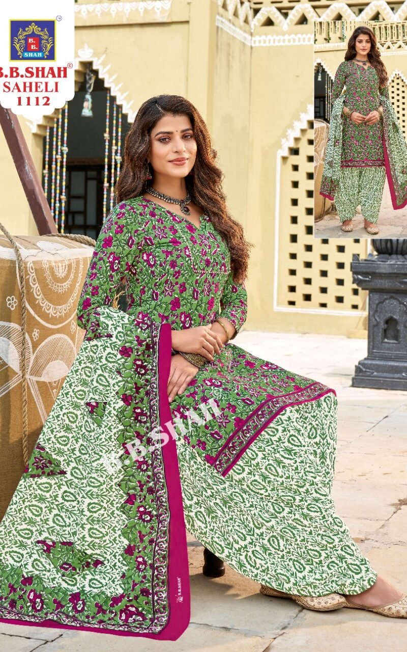 Saheli Vol 1 B.B.Shah Patiyala Special Wholesale Cotton Dress Material
