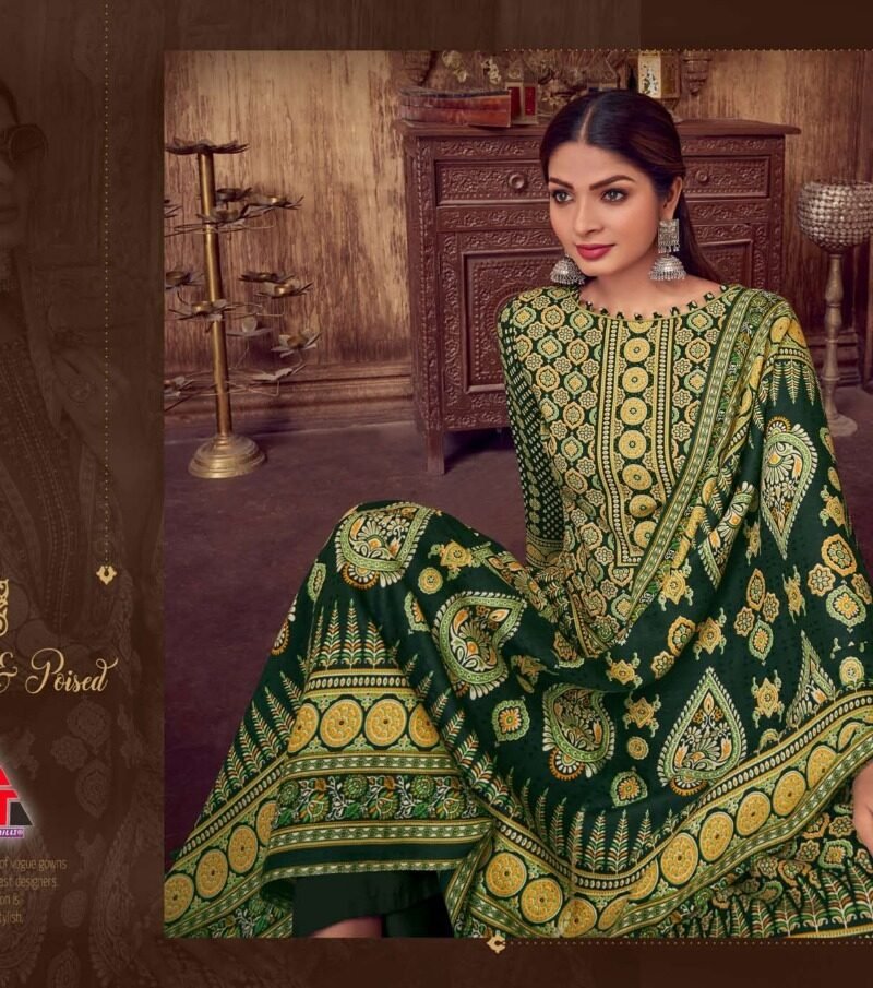 Sat Pashmina Vol 12 Pashmina Suits Wholesale Online