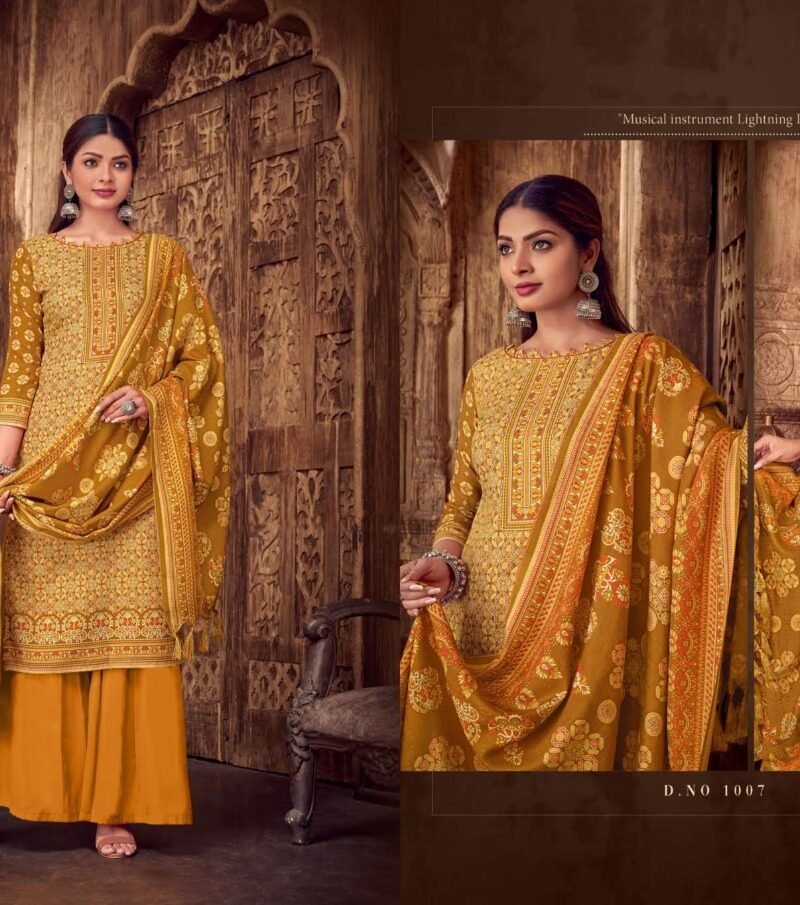 Sat Pashmina Vol 12 Pashmina Suits Wholesale Online