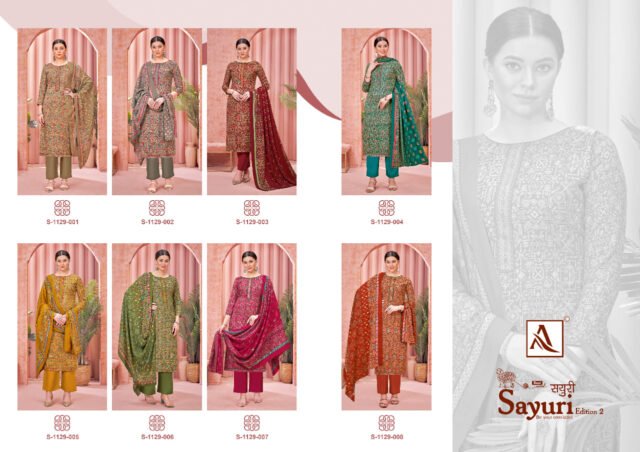 Sayuri Vol 2 Alok Suit Pashmina Suits Wholesale Online
