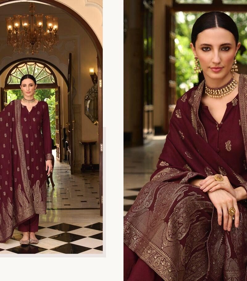 Shiddat Shree Pashmina Pakistani Salwar Suits