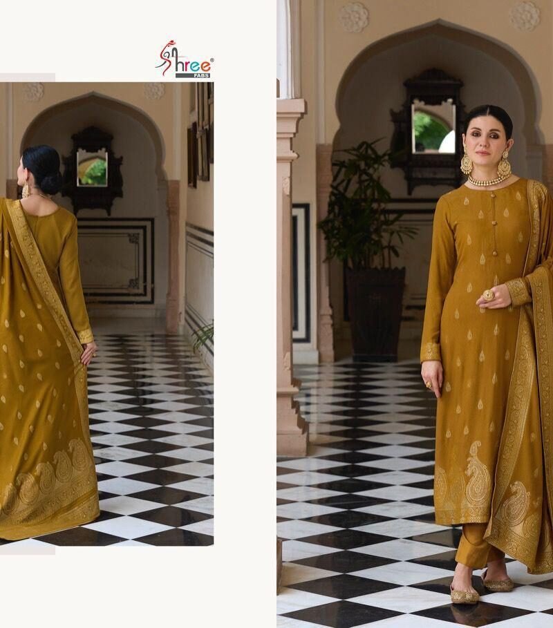 Shiddat Shree Pashmina Pakistani Salwar Suits