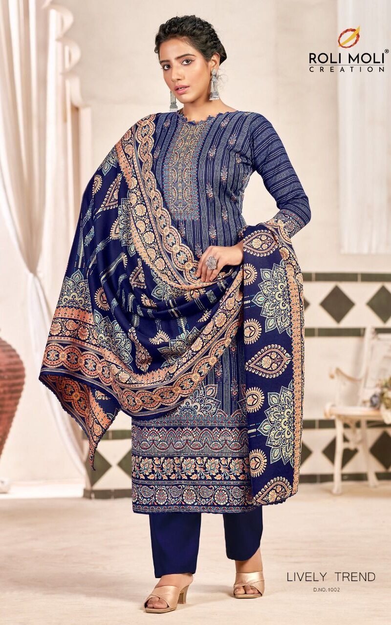 Sofiya Rolimoli Pashmina Suits Wholesale Online