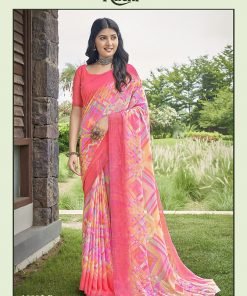 Star Chiffon 83 Edition Ruchi Kolkata Wholesale Saree Market - Wholesale Saree