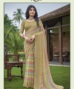 Star Chiffon 83 Edition Ruchi Kolkata Wholesale Saree Market - Wholesale Saree
