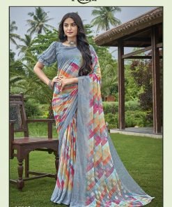 Star Chiffon 83 Edition Ruchi Kolkata Wholesale Saree Market - Wholesale Saree