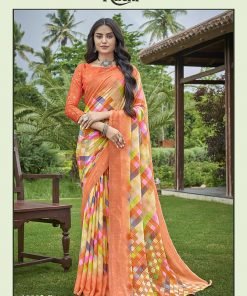 Star Chiffon 83 Edition Ruchi Kolkata Wholesale Saree Market - Wholesale Saree