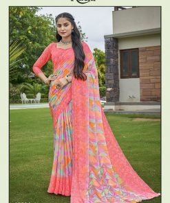 Star Chiffon 83 Edition Ruchi Kolkata Wholesale Saree Market - Wholesale Saree