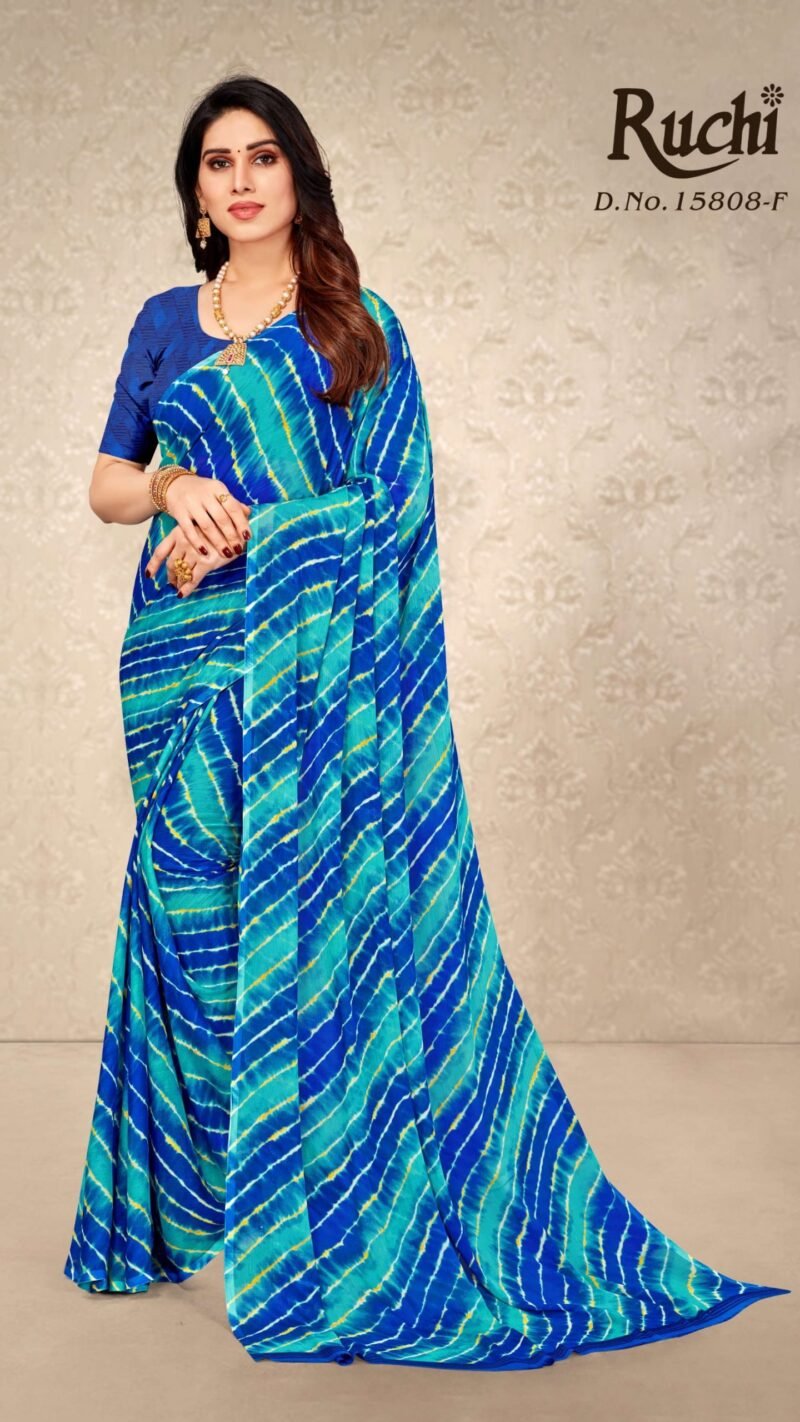 Star Chiffon Ruchi Wholesale Saree Market Delhi - Wholesale Saree