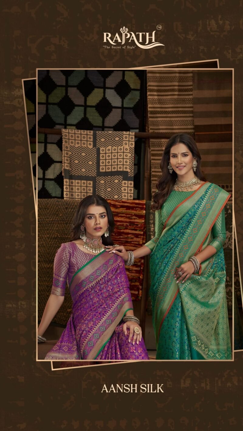 Aansh Silk Rajpath Saree For Wholesale - Wholesale Saree