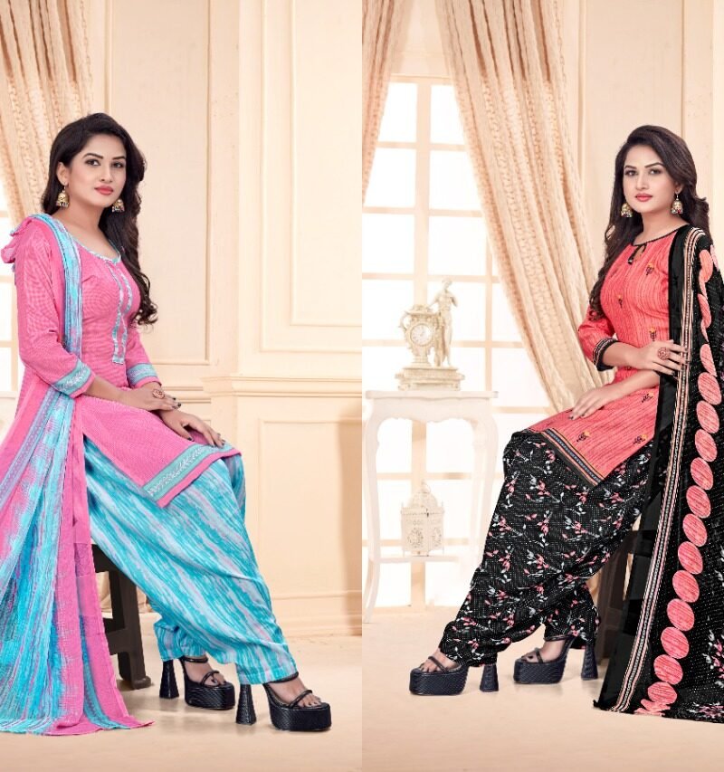 Amit Alisha Vol 15 Wholesale Cotton Dress Material