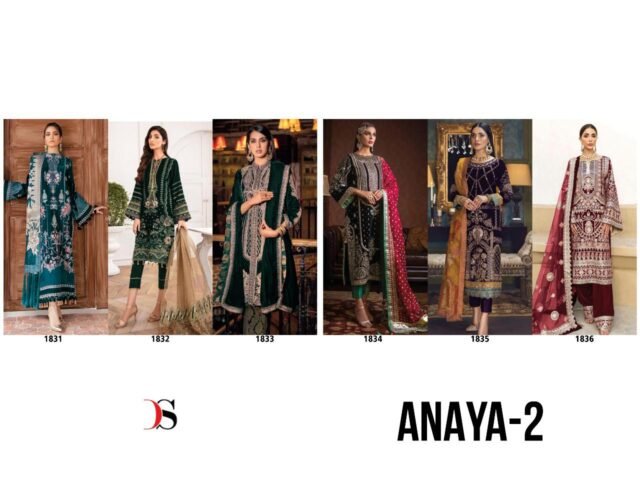 Anaya Velvet Vol 2 Deepsy Pashmina Suits Wholesale Online
