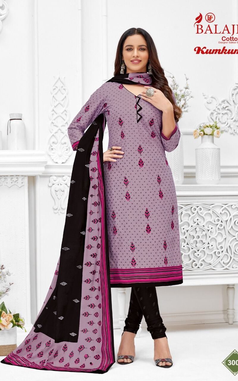 Balaji Kumkum Vol 30 Wholesale Cotton Dress Material