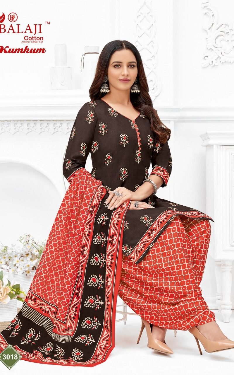 Balaji Kumkum Vol 30 Wholesale Cotton Dress Material