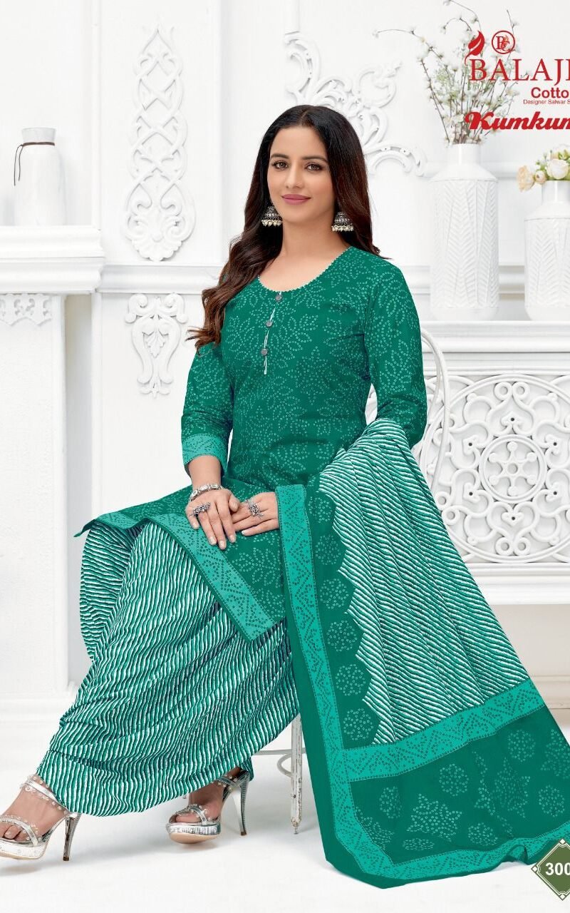 Balaji Kumkum Vol 30 Wholesale Cotton Dress Material