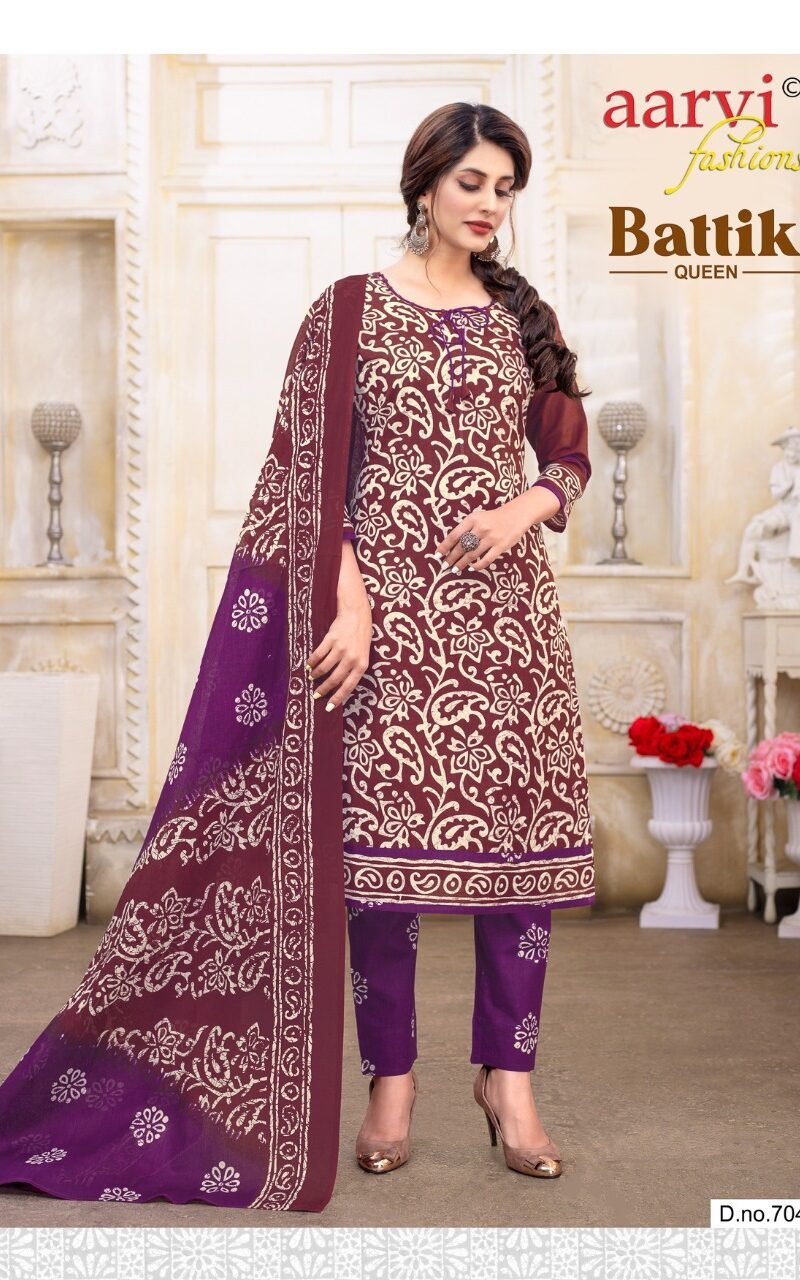 Battik Queen Vol 1 Wholesale Cotton Dress Material