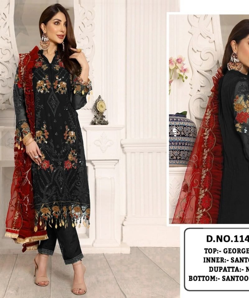 Buy Designer Pakistani Suit Online KF – 114 Pakistani Salwar Suits