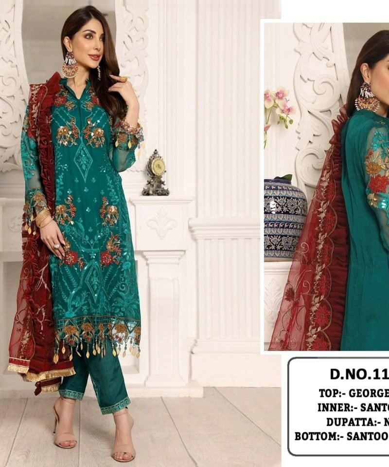 Buy Designer Pakistani Suit Online KF – 114 Pakistani Salwar Suits