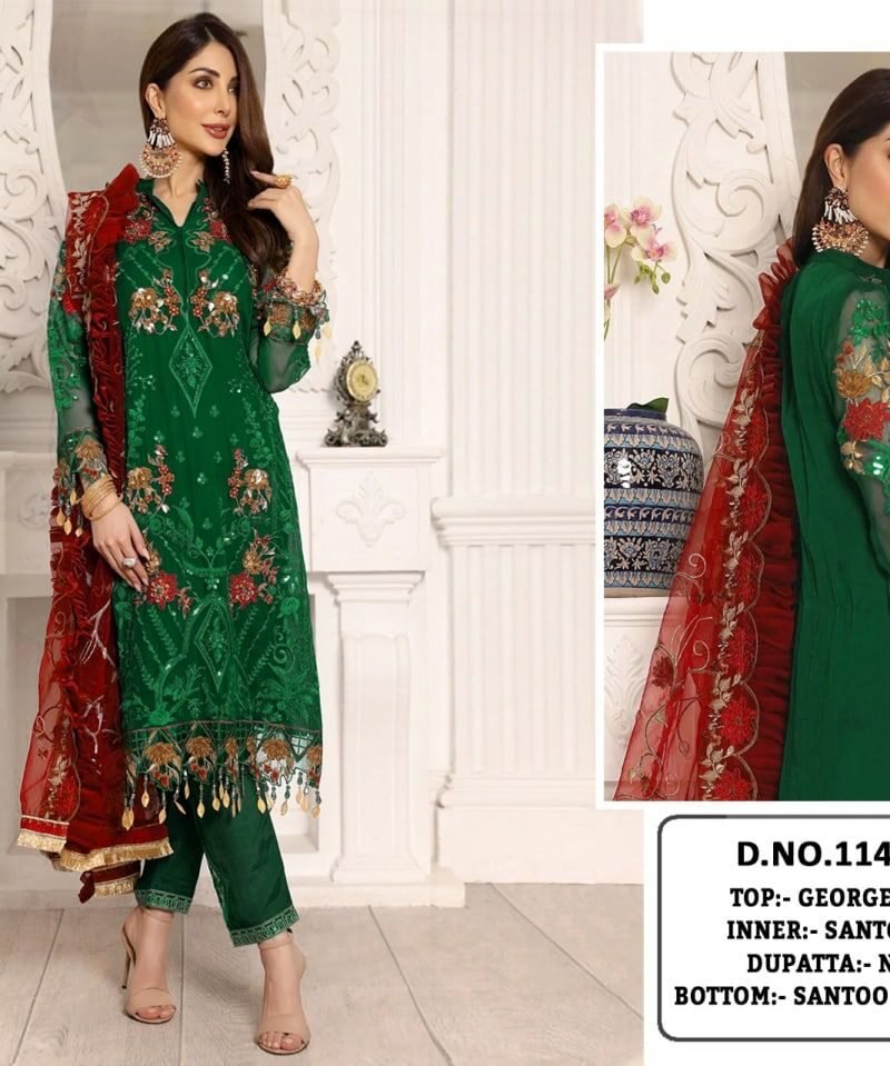 Buy Designer Pakistani Suit Online KF – 114 Pakistani Salwar Suits