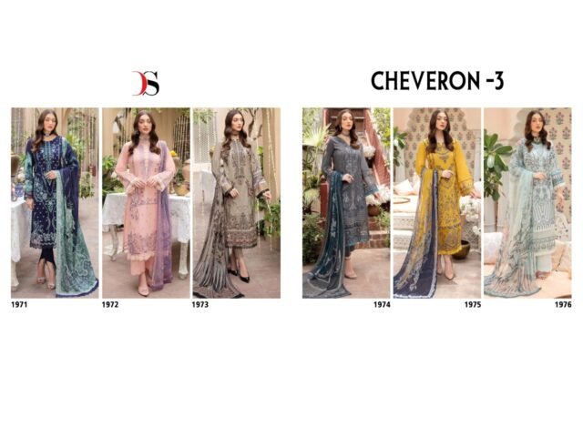Cheveron Lawn Vol 3 DEEPSY Pakistani Salwar Suits