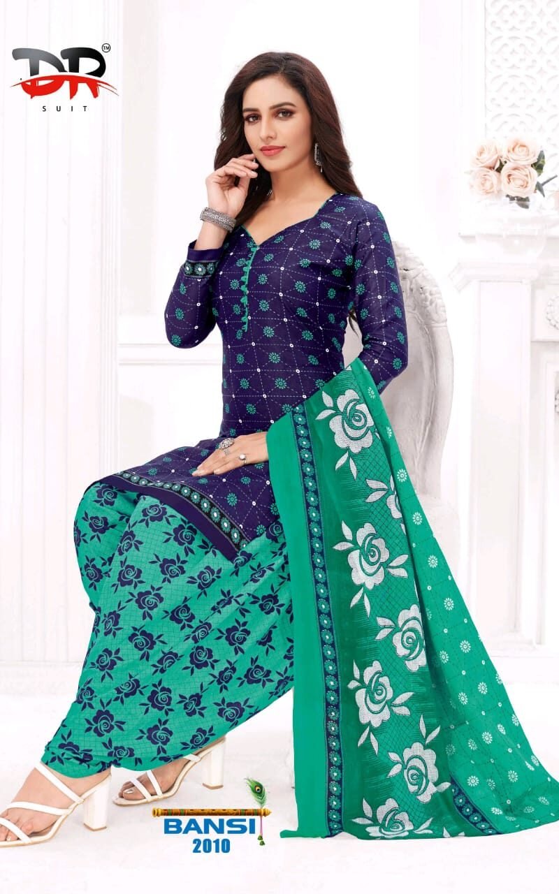 DR Bansi vol 2 Wholesale Cotton Dress Material