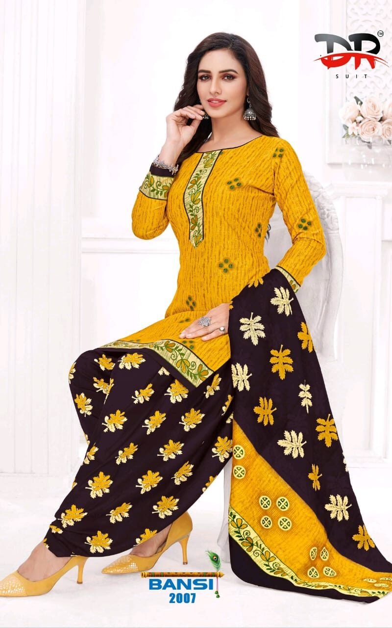 DR Bansi vol 2 Wholesale Cotton Dress Material