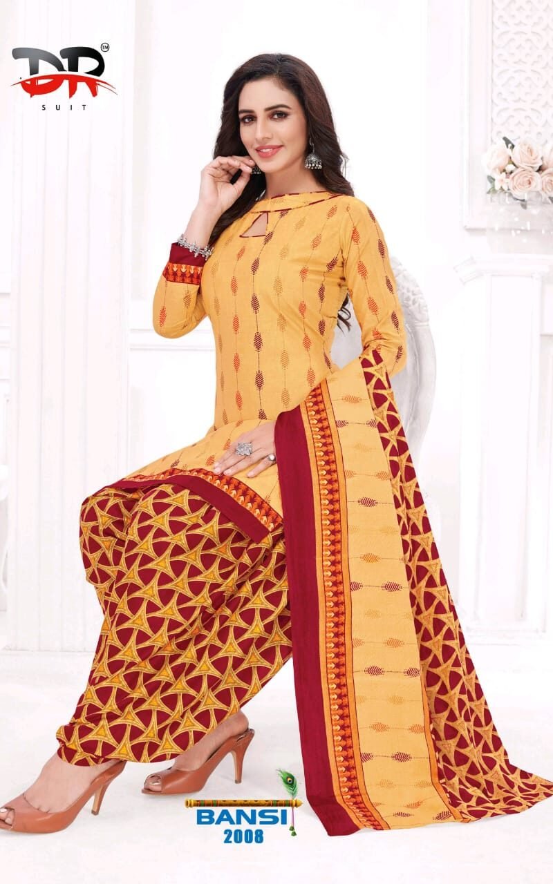 DR Bansi vol 2 Wholesale Cotton Dress Material